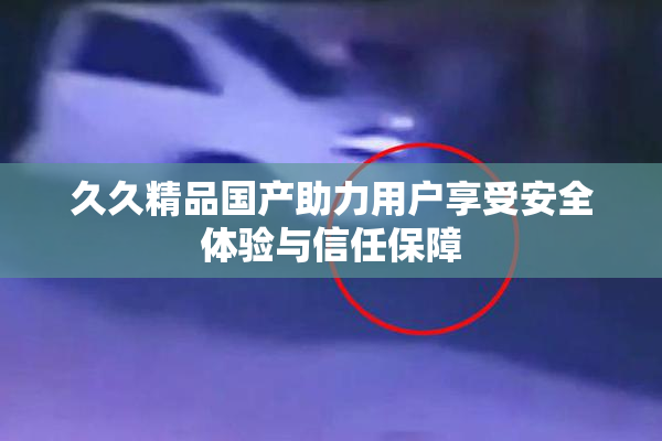 久久精品国产助力用户享受安全体验与信任保障