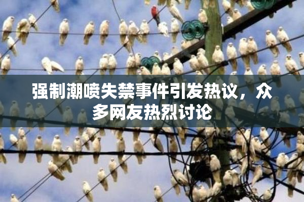 强制潮喷失禁事件引发热议，众多网友热烈讨论