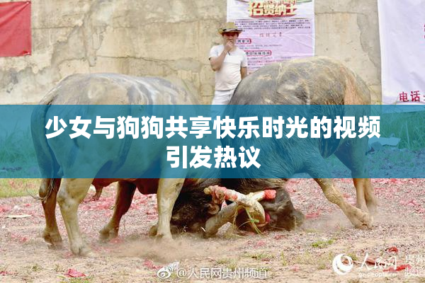 少女与狗狗共享快乐时光的视频引发热议