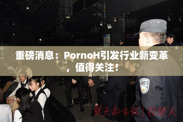 重磅消息：PornoH引发行业新变革，值得关注！