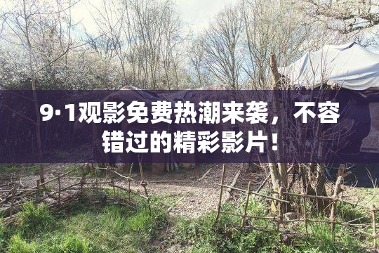 9·1观影免费热潮来袭，不容错过的精彩影片！