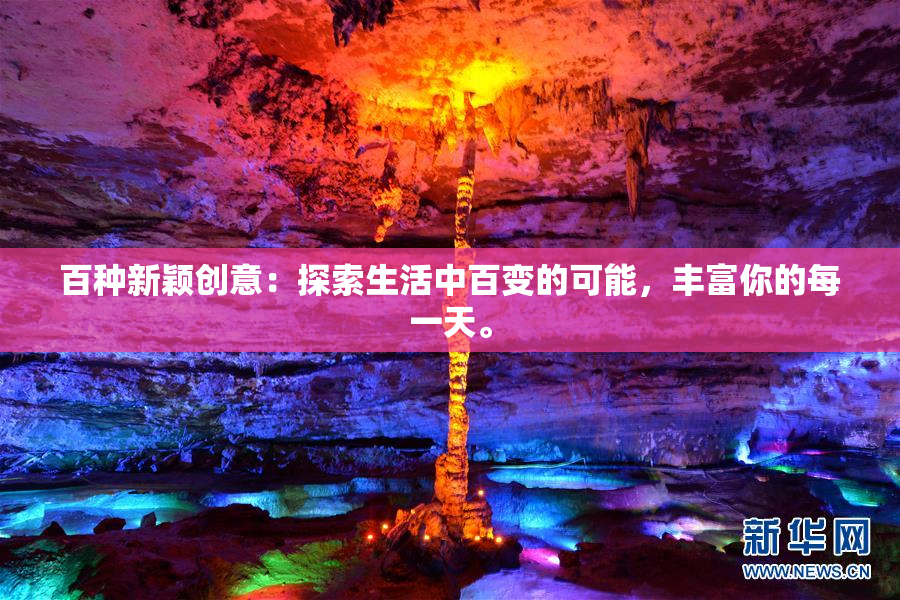 百种新颖创意：探索生活中百变的可能，丰富你的每一天。