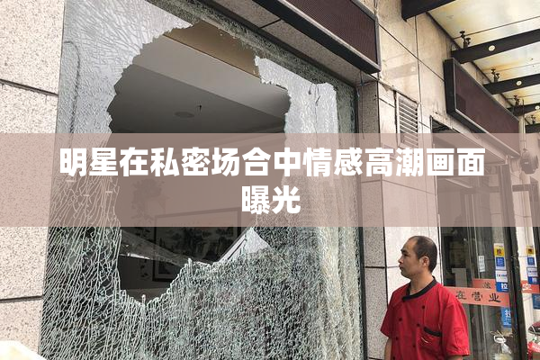 明星在私密场合中情感高潮画面曝光