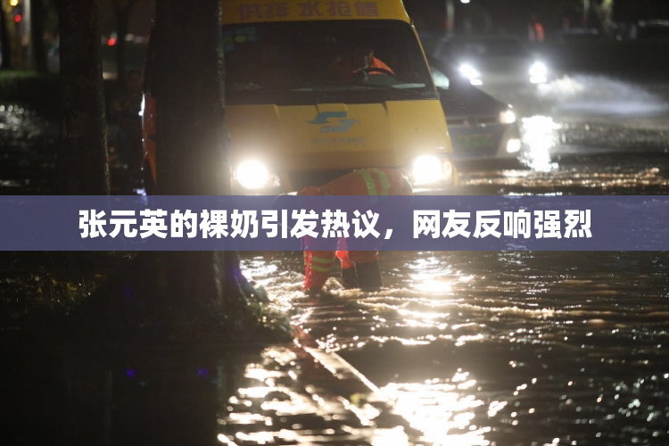 张元英的裸奶引发热议，网友反响强烈