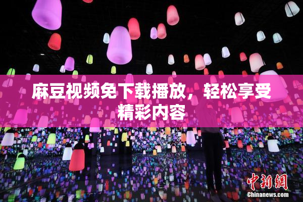 麻豆视频免下载播放，轻松享受精彩内容