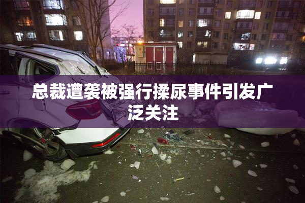 总裁遭袭被强行揉尿事件引发广泛关注