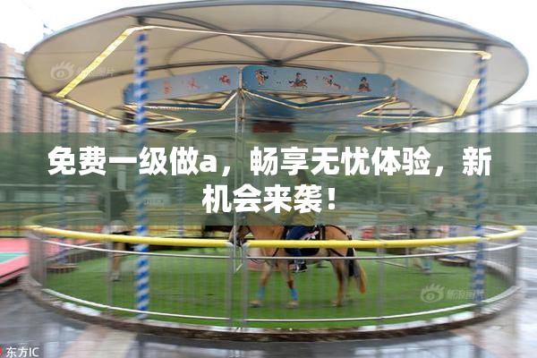 免费一级做a，畅享无忧体验，新机会来袭！