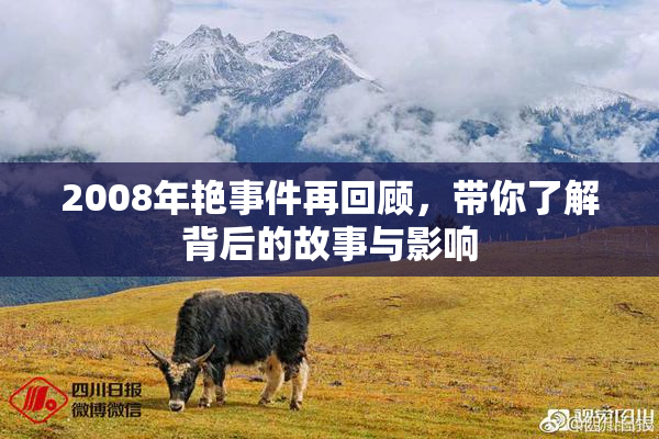 2008年艳事件再回顾，带你了解背后的故事与影响