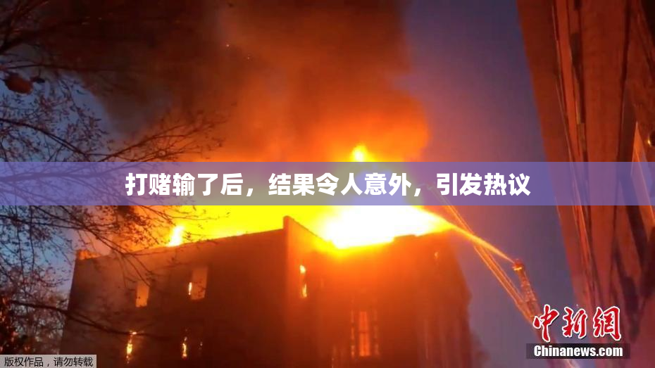 打赌输了后，结果令人意外，引发热议