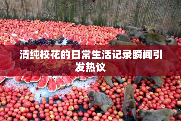 清纯校花的日常生活记录瞬间引发热议