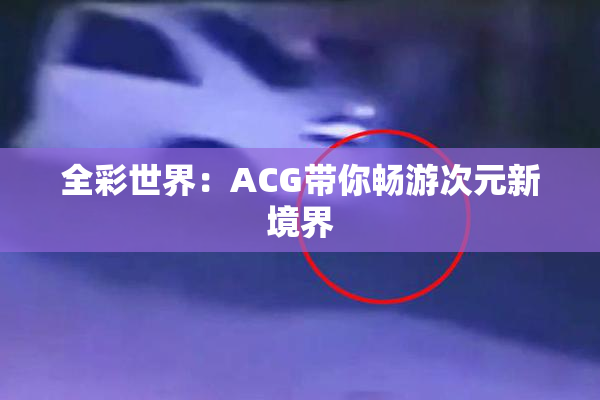全彩世界：ACG带你畅游次元新境界