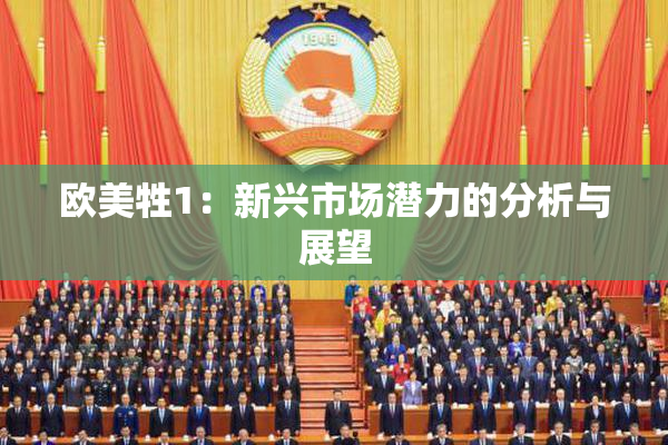 欧美牲1：新兴市场潜力的分析与展望