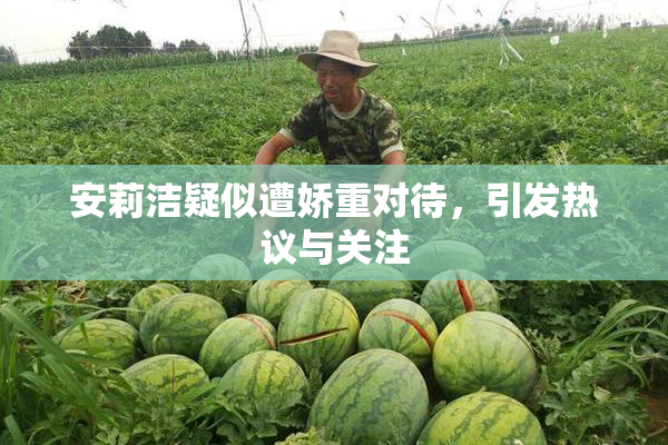 安莉洁疑似遭娇重对待，引发热议与关注