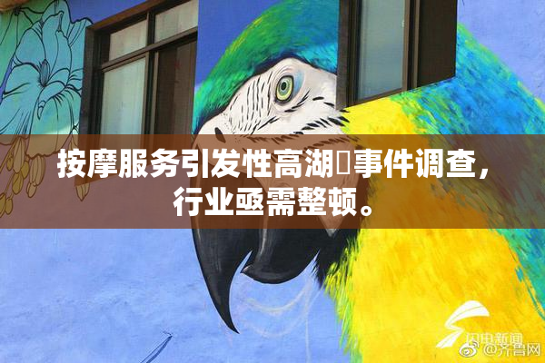 按摩服务引发性高湖婬事件调查，行业亟需整顿。