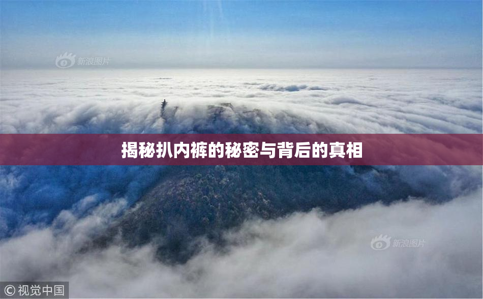 揭秘扒内裤的秘密与背后的真相