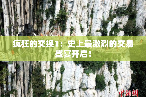 疯狂的交换1：史上最激烈的交易盛宴开启！