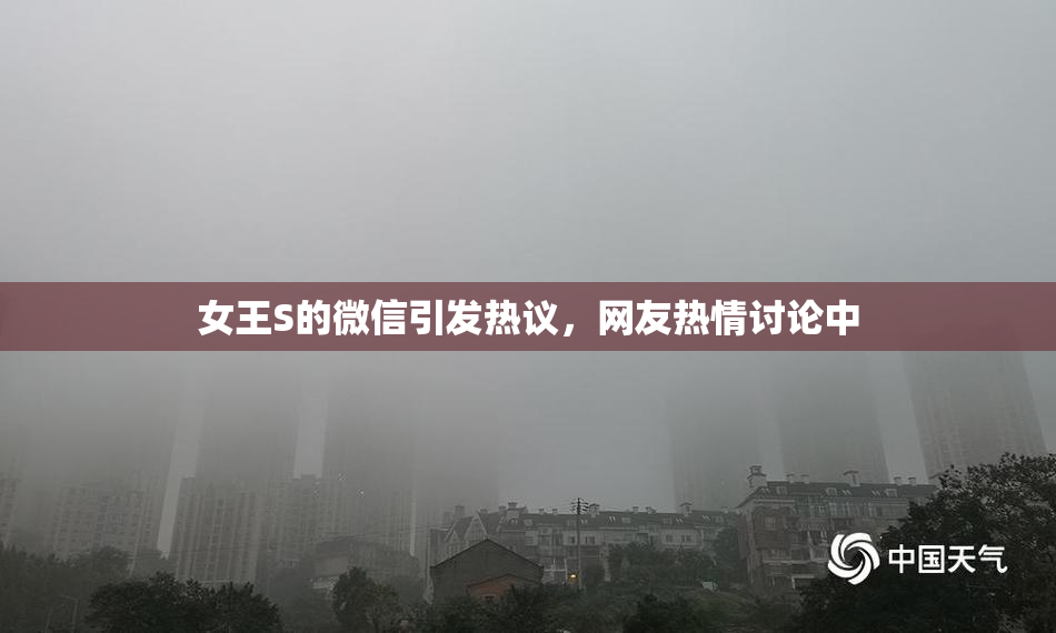 女王S的微信引发热议，网友热情讨论中