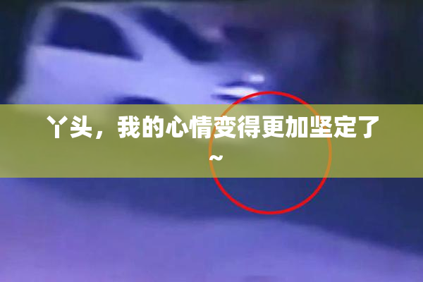 丫头，我的心情变得更加坚定了～