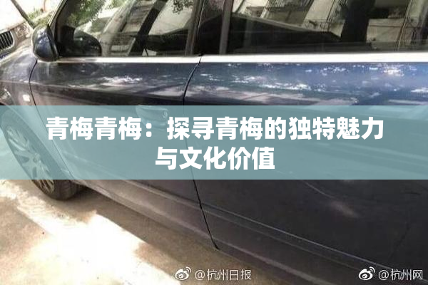 青梅青梅：探寻青梅的独特魅力与文化价值