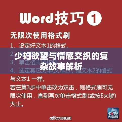 少妇欲望与情感交织的复杂故事解析