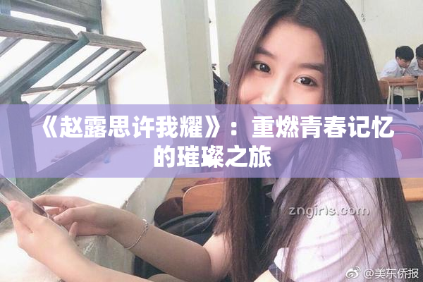 《赵露思许我耀》：重燃青春记忆的璀璨之旅