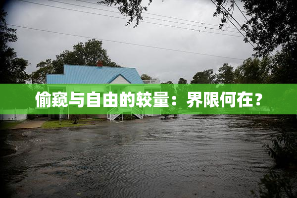 偷窥与自由的较量：界限何在？