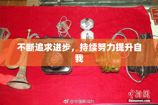 不断追求进步，持续努力提升自我