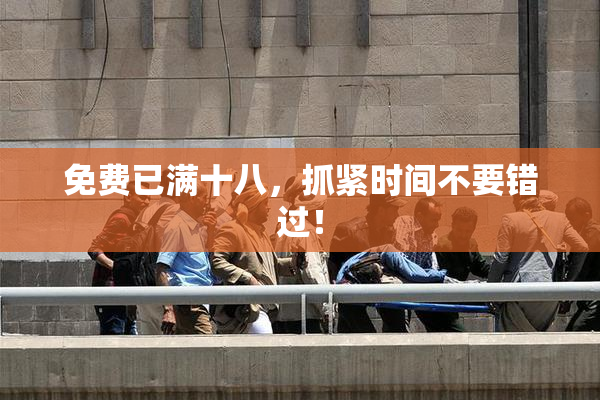 免费已满十八，抓紧时间不要错过！
