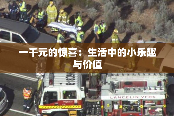 一千元的惊喜：生活中的小乐趣与价值