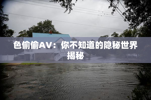 色偷偷AV：你不知道的隐秘世界揭秘