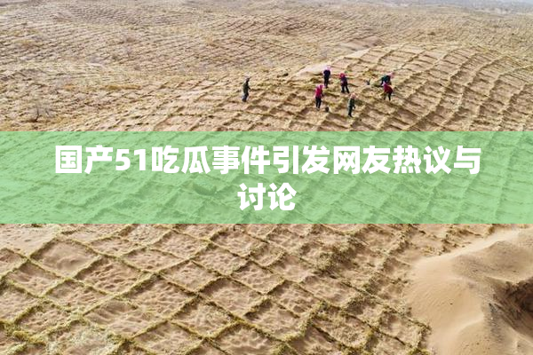 国产51吃瓜事件引发网友热议与讨论
