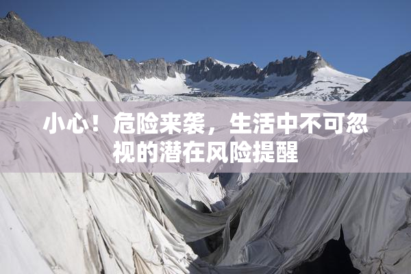 小心！危险来袭，生活中不可忽视的潜在风险提醒