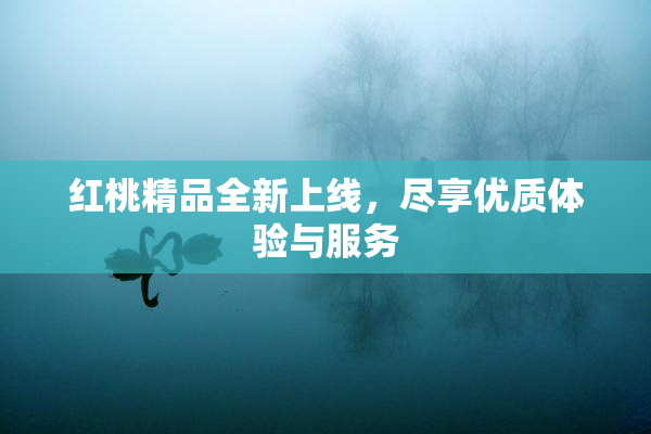 红桃精品全新上线，尽享优质体验与服务