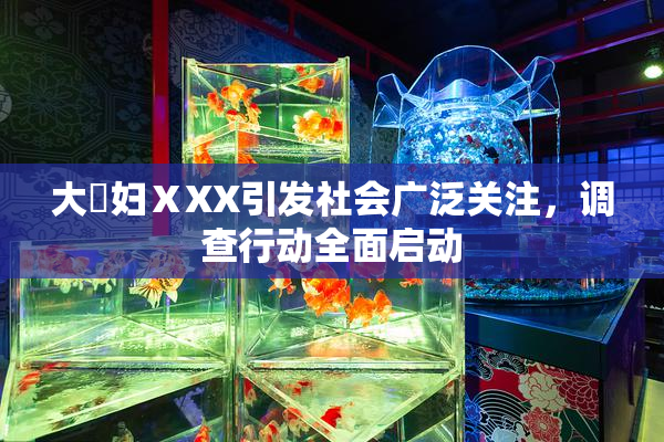 大婬妇ⅩXX引发社会广泛关注，调查行动全面启动