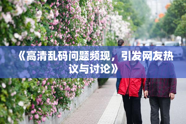《高清乱码问题频现，引发网友热议与讨论》