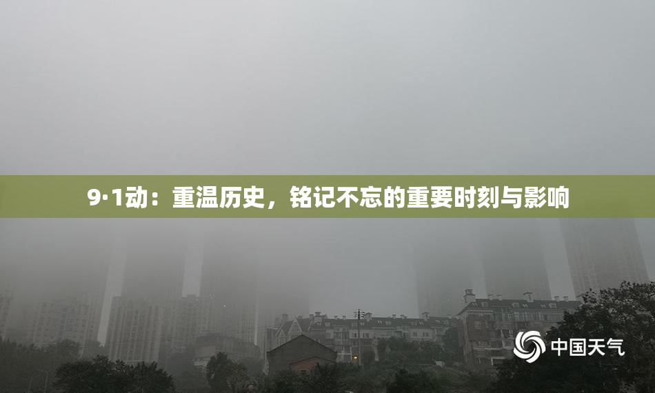 9·1动：重温历史，铭记不忘的重要时刻与影响