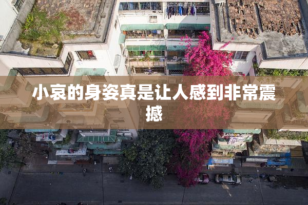 小哀的身姿真是让人感到非常震撼