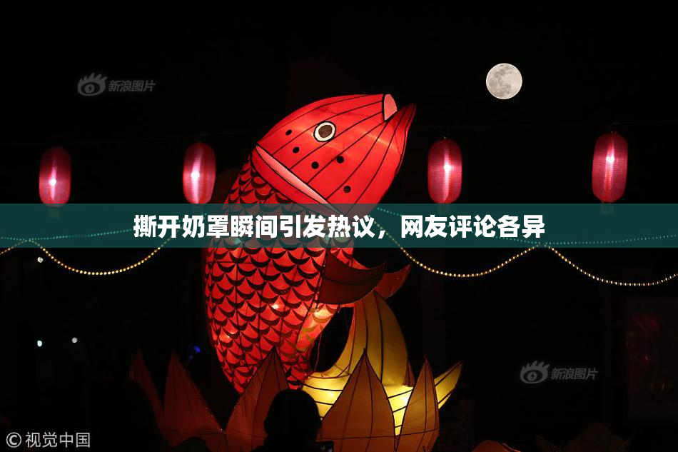 撕开奶罩瞬间引发热议，网友评论各异