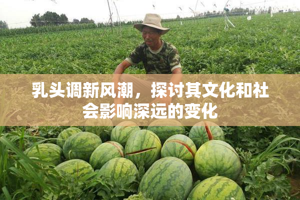 乳头调新风潮，探讨其文化和社会影响深远的变化