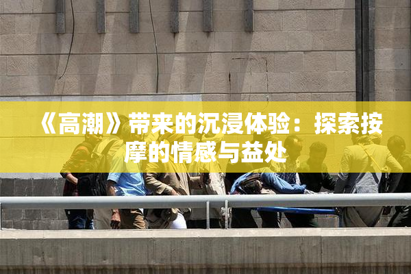 《高潮》带来的沉浸体验：探索按摩的情感与益处
