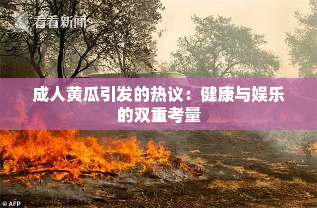 成人黄瓜引发的热议：健康与娱乐的双重考量