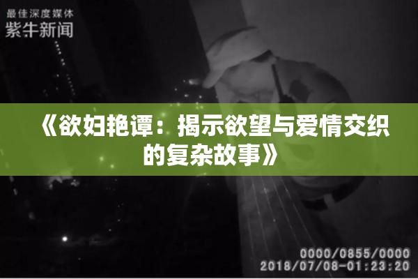 《欲妇艳谭：揭示欲望与爱情交织的复杂故事》