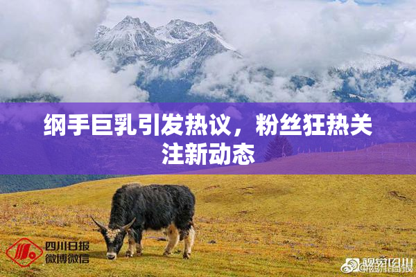纲手巨乳引发热议，粉丝狂热关注新动态