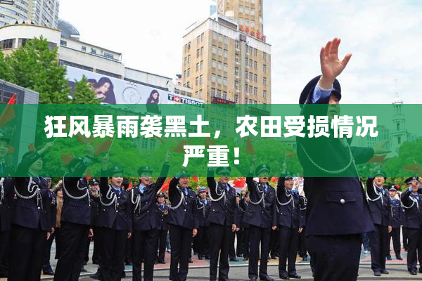狂风暴雨袭黑土，农田受损情况严重！