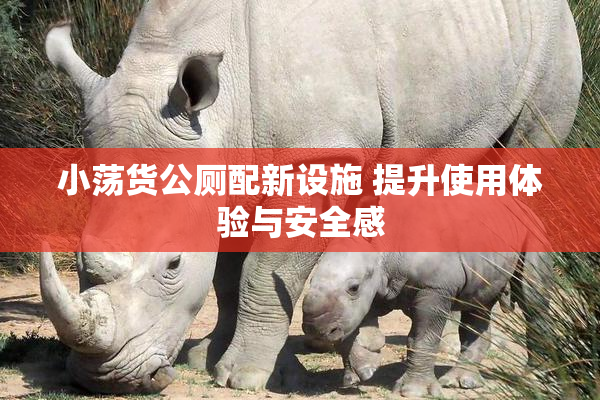 小荡货公厕配新设施 提升使用体验与安全感