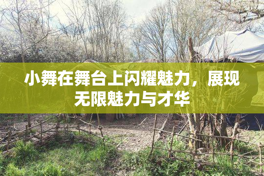 小舞在舞台上闪耀魅力，展现无限魅力与才华