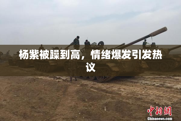 杨紫被躁到高，情绪爆发引发热议