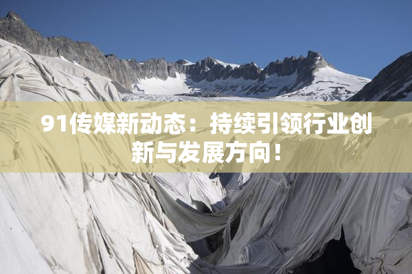91传媒新动态：持续引领行业创新与发展方向！