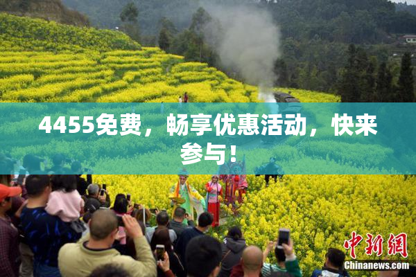 4455免费，畅享优惠活动，快来参与！