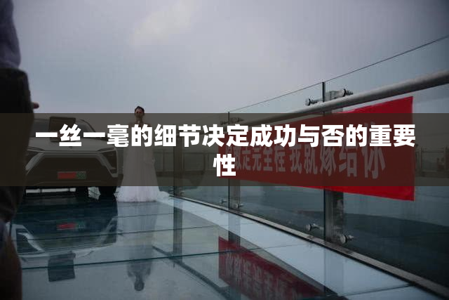 一丝一毫的细节决定成功与否的重要性